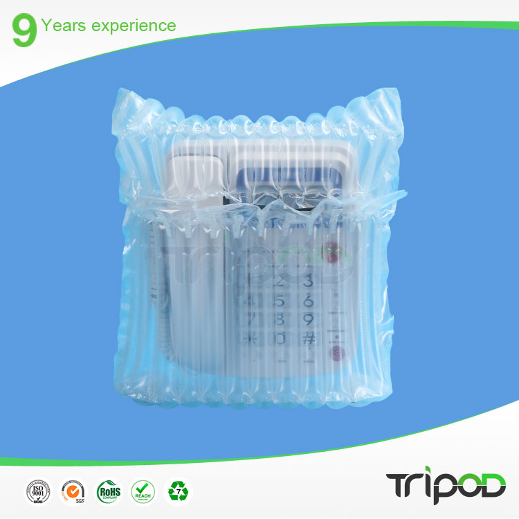 Fixed telephone bubble column buffer packaging