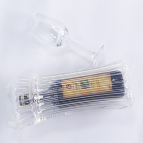 Red wine gas column bag